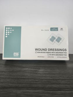 Sterile Wound Dressings 10cm x 20cm – 20 Pack – $10 Each (Bulk Available)