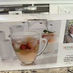 Pitcher And Glasses Set 