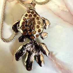 Betsey johnson deals fish necklace