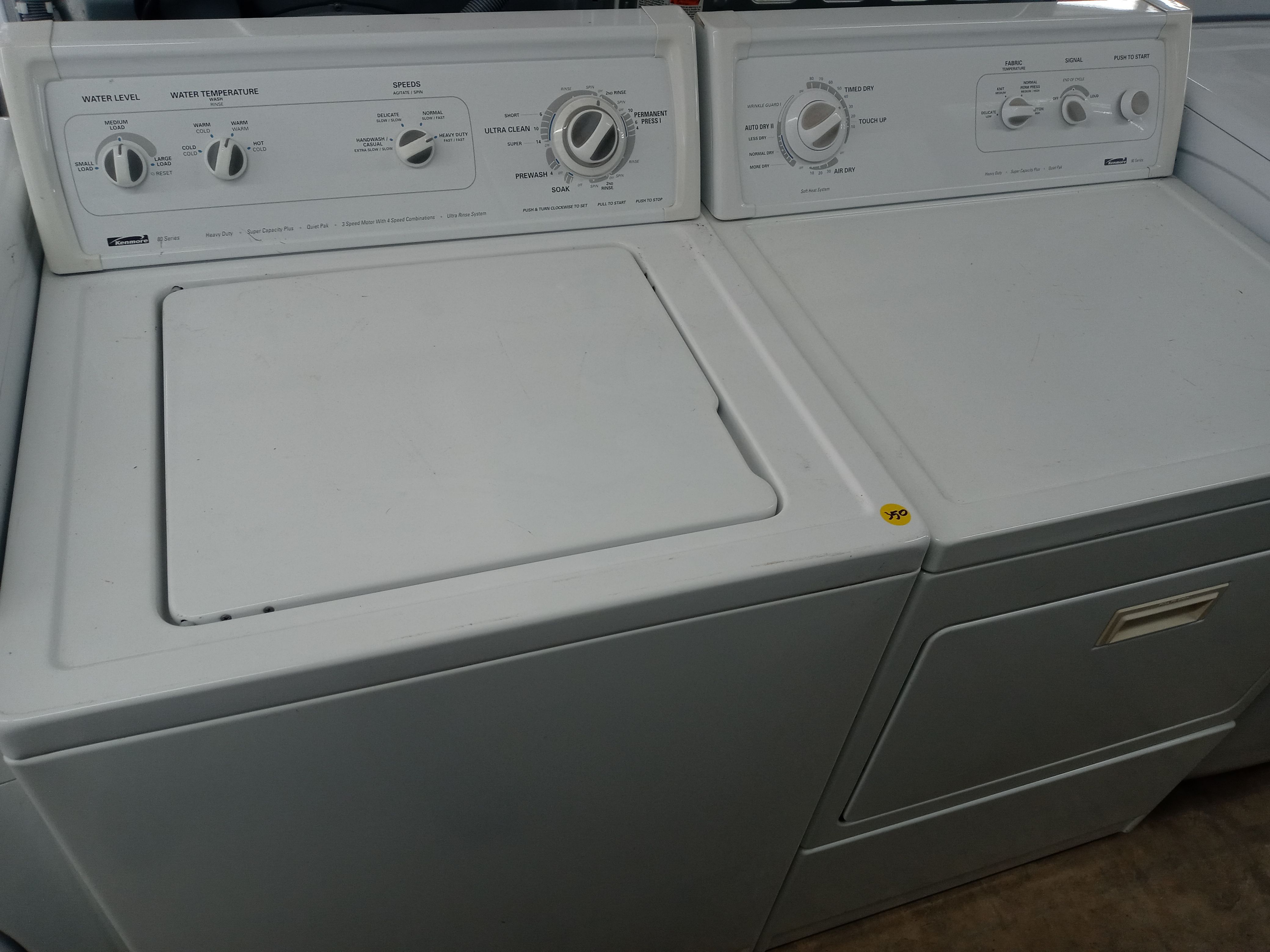 Kenmore top load washer and dryer set - Free delivery