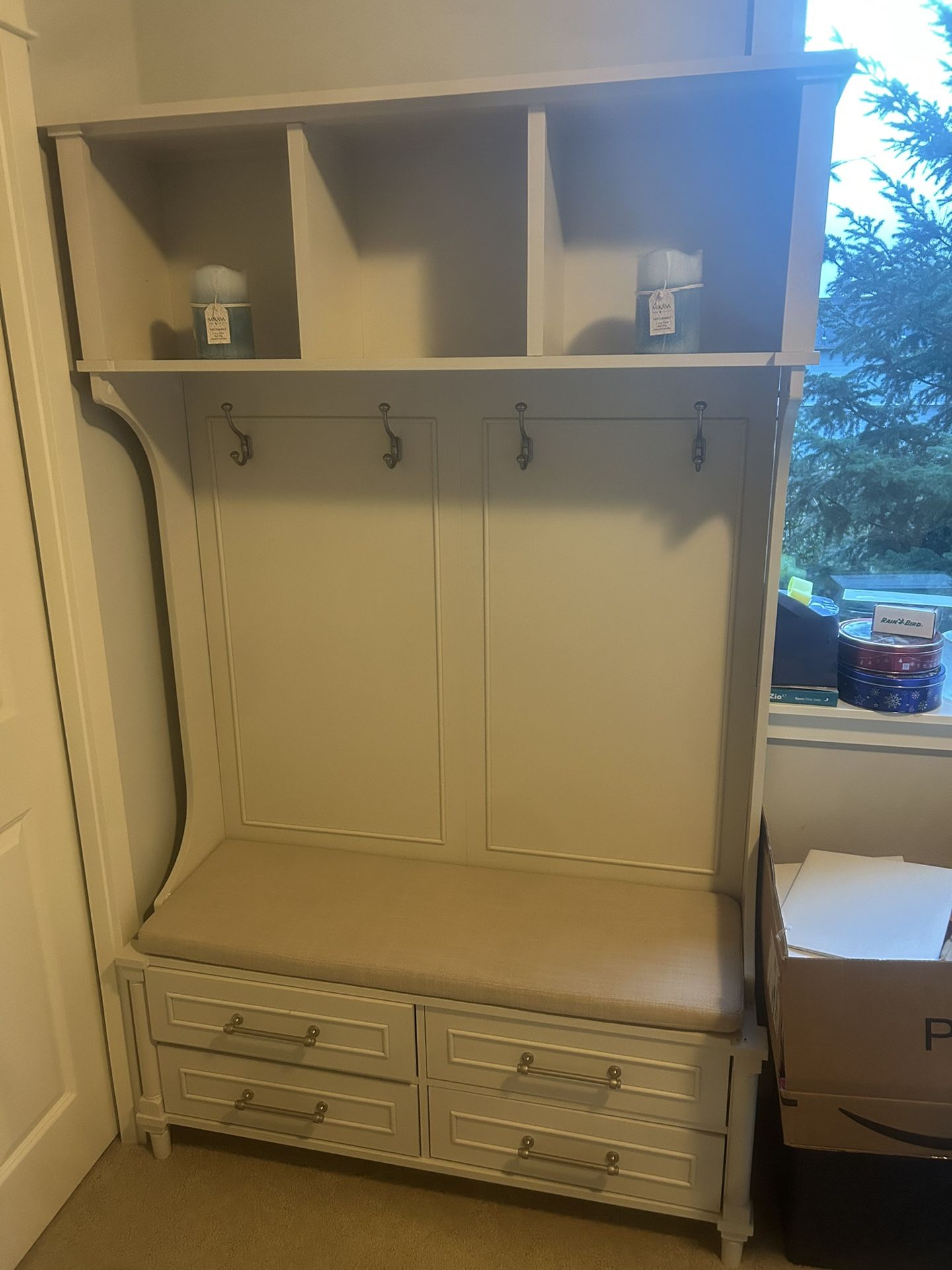 Mud Room Organizer And Bench