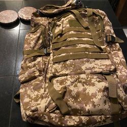 Large Camo Bag