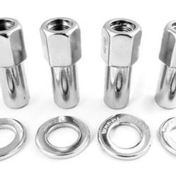 Weld Open End Lug Nuts for Draglite, Pro Star new out of packs