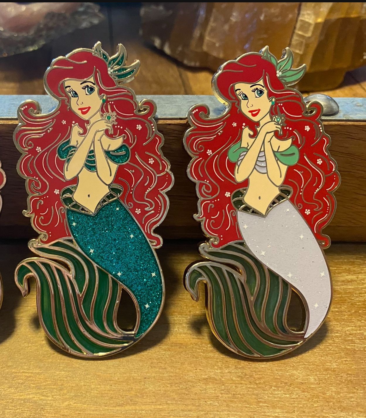 Disney Ariel The Little Mermaid Fantasy Pins