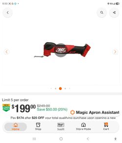 (New) Never used Milwaukee fuel Multi tool