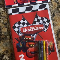 Personalized Coloring Books & Coloring Placement Matts 