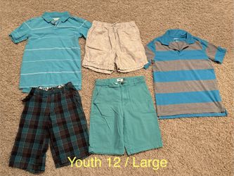 Youth Size 12 / Large Boys Clothing Lot