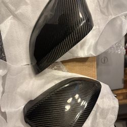 audi a4 ,s4,a5,s5 mirror cover carbon fiber