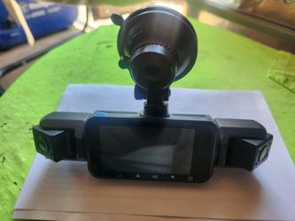 Dash cam. 3 camera and SD card.