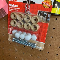 ACE Screw-On Sliders, new in the box