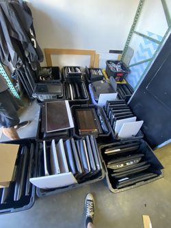 Est. 60-70 HP All-in-One PCs + Adapters - Parts Lot