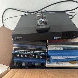 Sony Dvd And Blu-ray Player 