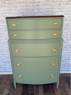 Tall Sage Dresser