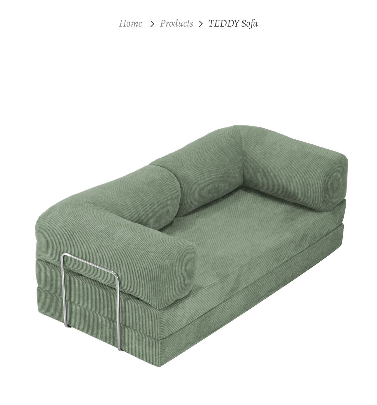 OMHU Teddy Sofa With Ottoman