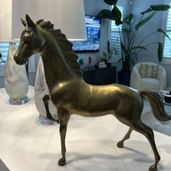 Brass Horse For Sale $50