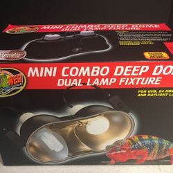 ZooMed Mini Combo Deep Dome Lamp