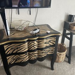 Zebra Dresser