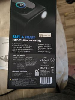 TYPE S CHARGER JUMP STARTER AMAZING