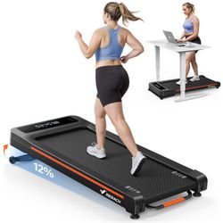 MERACH Walking Pad with Incline 12% Auto Treadmill for Home #4258