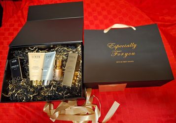 Soleil Luxury Moroccan Argan Hair Care Gift Box Set - 5pc Premium Bundle New