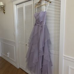 Purple spring dress, size 0-2 (extra small)