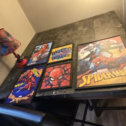 Spiderman Decor And Sheets 