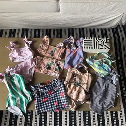 Baby Girl Bathing suit Lot Sizes Varies