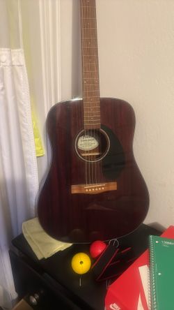 Fender CD-60S Dreadnought Walnut Fingerboard, All-Mahogany