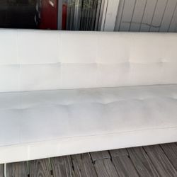 Modern White Sofa- Priced to sell