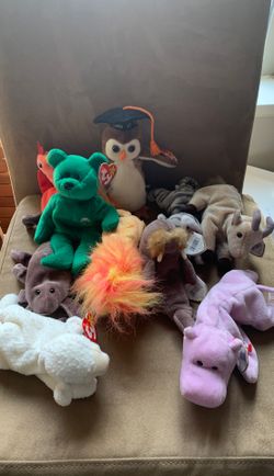 Lot of 10 Beanie Babies