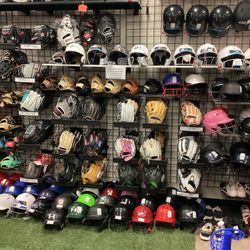 New And Used Baseball & Softball Gloves (Read Description)