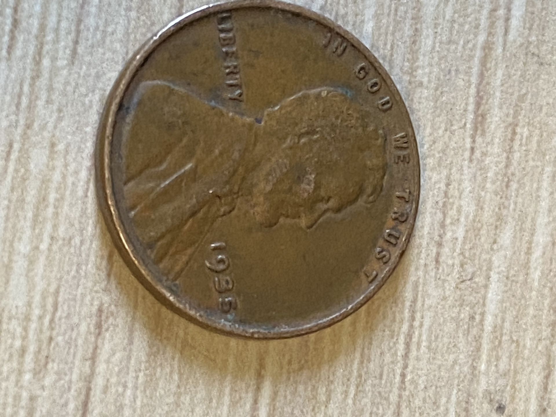 1935 Wheat Penny