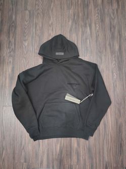 Fear of God Essentials Pullover Hoodie Black Size Xs