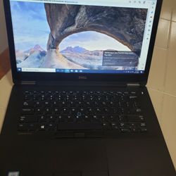 Dell E7470 Intel i7 2.80 GHz 256 SSD  8 GIG  Ram Webcam Backlite KB 