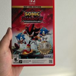 Sonic X Shadow Gn Switch 2 