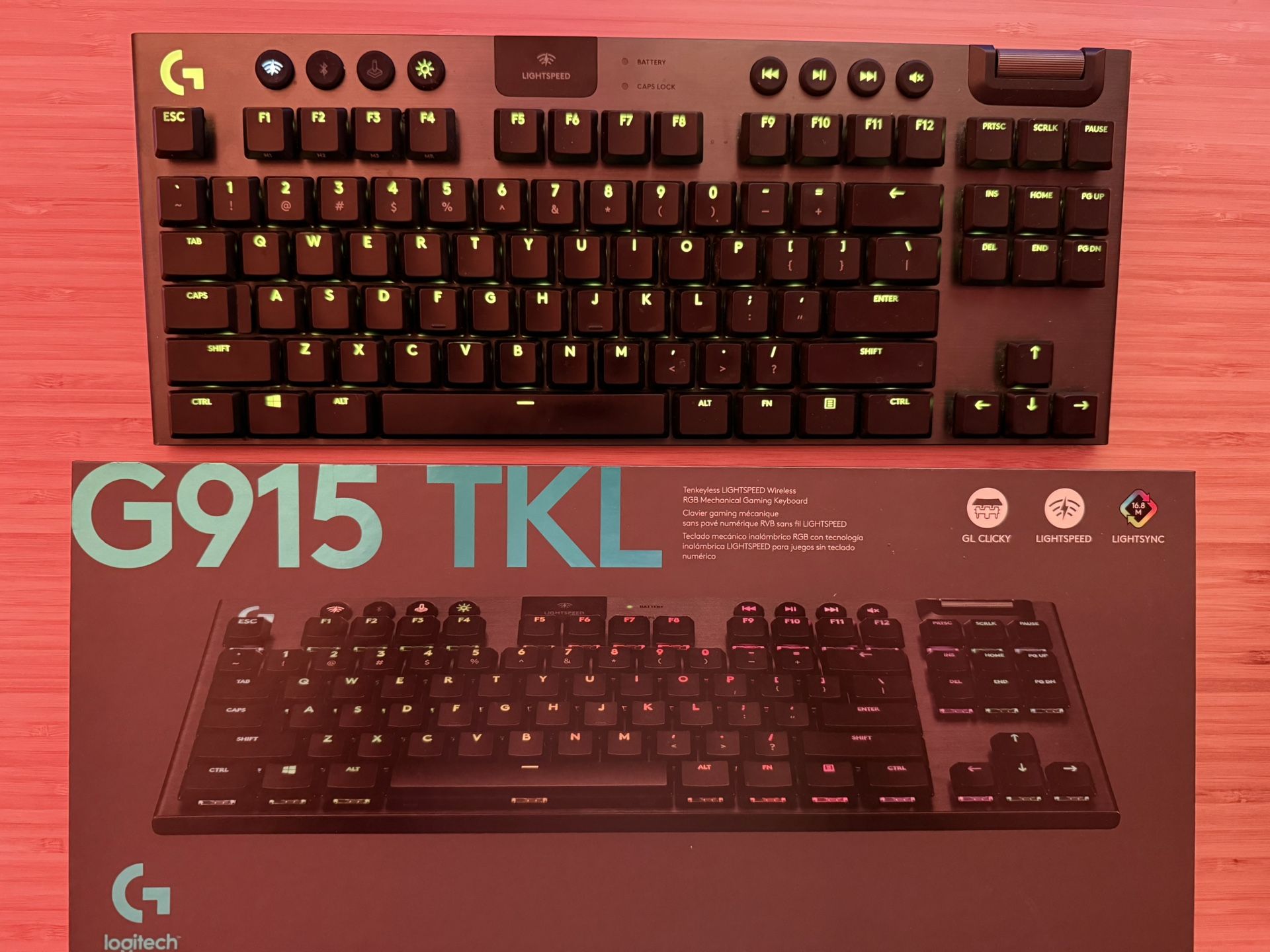 Gaming Logitech Mouse And Keyboard