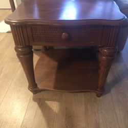End Table Solid Wood