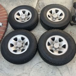 4 - 235/75r15 6x5.5 6x139.7 Toyota Tacoma 4runner Tundra Stock Wheels Rims With Tires!!!