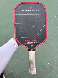 Paddletek Bantam pickleball paddle Christian Alston