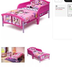 Disney bed pink