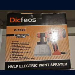 Brand new HVLP electric paint sprayer (Dicfeos DIC025)