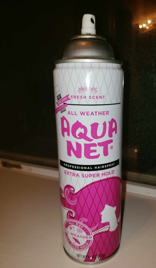 VINTAGE FULL NEW ALL WEATHER AQUA NET EXTRA SUPER HOLD HAIRSPRAY 12 oz MISSING CAP