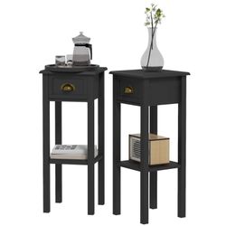 Set of 2 End Tables, Side Tables