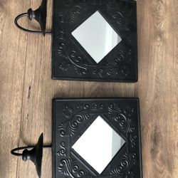 Set of 2 Wall Candle Holders