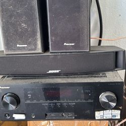 Home Theater Stereo Equipment. 