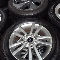 Hyundai Elantra Rims Genesis Wheels Santa Fe Veloster Kona Accent Tucson