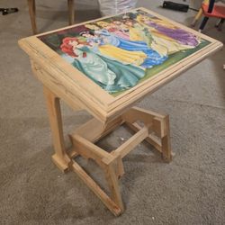 princess wooden desk- FREE