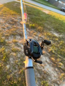 Daiwa Tatula x tw100 with Carbonlite rod