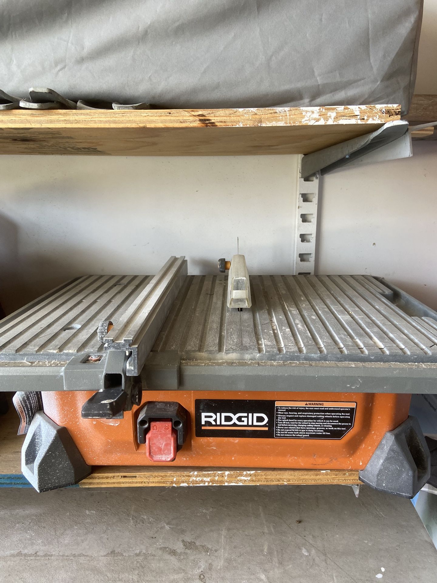 Ridgid Table Saw