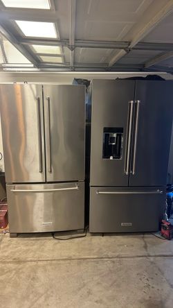 2 kitchenAid fridge